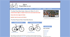 Desktop Screenshot of mensroadbike.co.uk